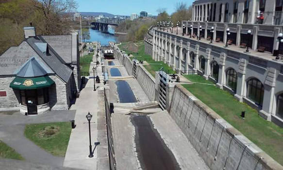 Toronto - Ottawa...op de grens tussen Ontario en Quebec