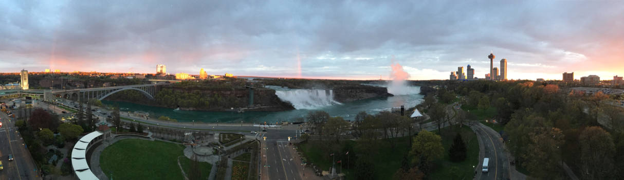 Niagara Falls - Niagra by sunset...