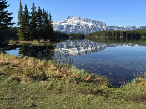 Canada - Two Jack Lake on our Honeymoon
