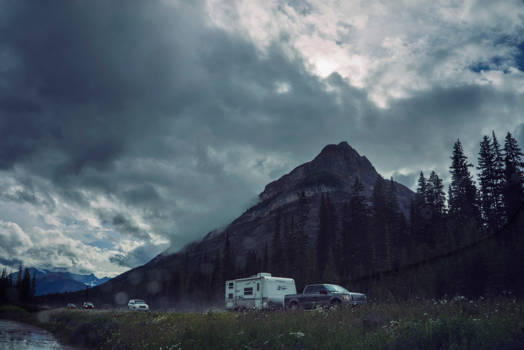 Jasper National Park - Stormy weather
