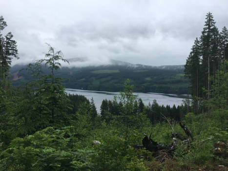 Vancouver Island - Sunside Coast vlakbij Vancouver. Helaas hebben we de hele reis geen zon gezien