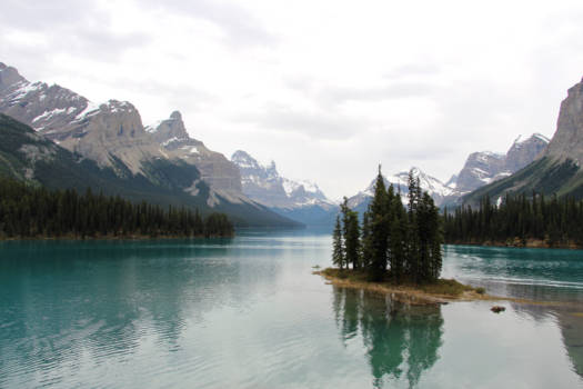 Jasper National Park - Maligne Lake en Spirit Island