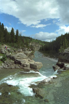 Banff National Park - Little Elbow Falls