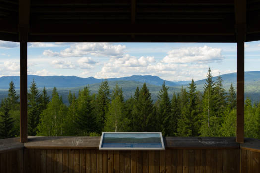 Wells Gray provincial park - Panoramic view
