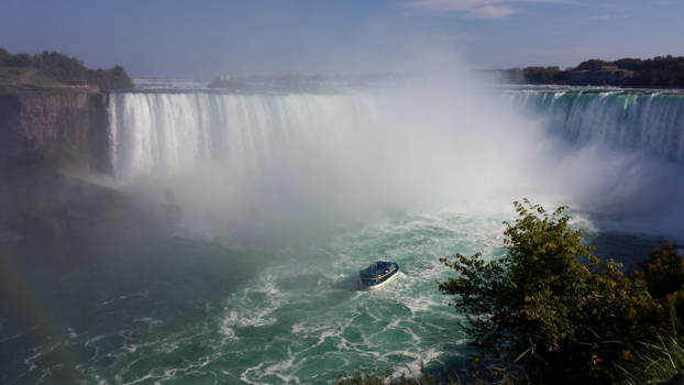 Niagara Falls - Schitterende plek, je raakt niet uitgekeken !!