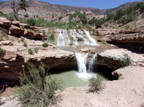 Verenigde Staten - Toquerville falls, Utah, Hurricane