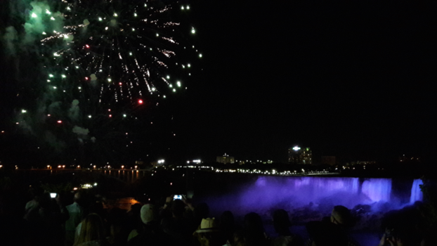 Niagara Falls - Vuurwerk show