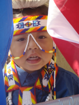 Calgary - First people kind maakt de show nabij Calgary