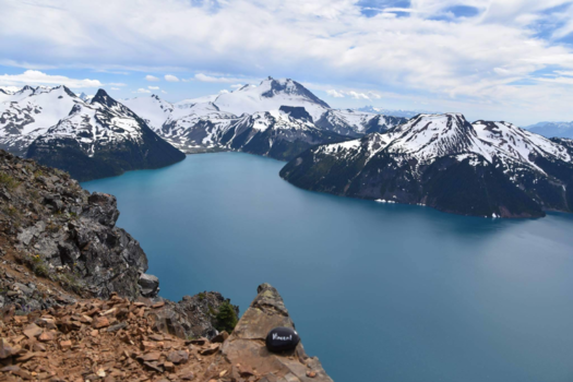 Canada - gedenksteentje voor onze overleden zoon...