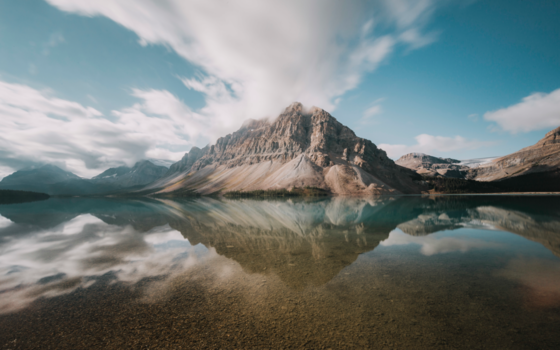Canada - Bow Lake Reflections
