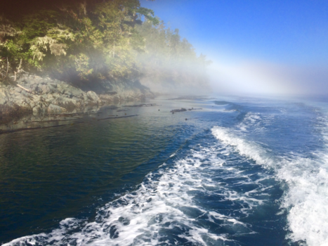 Vancouver Island - Vanaf zee