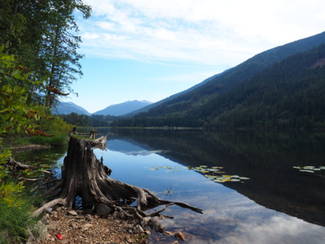 Canada - Prachtige blauw/groene meren in de omgeving van Revelstoke West-Canada