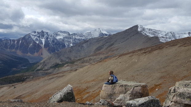 Canada - "Put all my thoughts away and I'm alone on this beautiful planet".  Rocky Mountains.