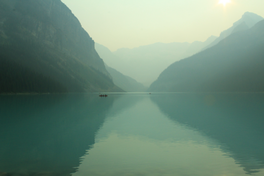 Lake Louise - Smokey Lake Louise