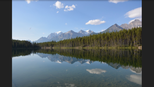Banff National Park - Canadian mirror