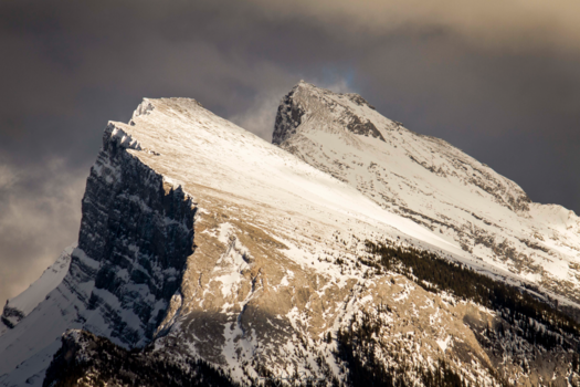 Canada - Majestic Mt. Rundle at sunset