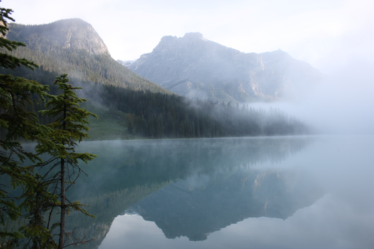 Canada - Emerald's misty morning