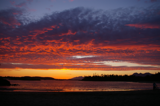 Vancouver Island - Sunset at longbeach