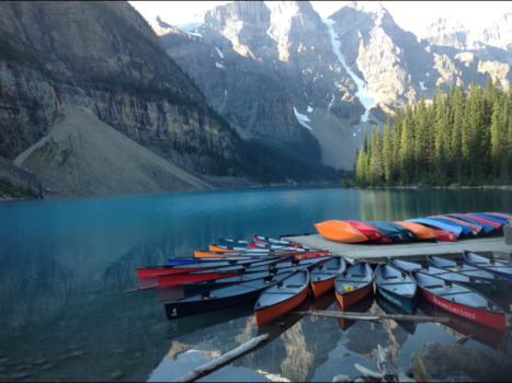 Lake Louise - Adembenemend. Moraine lake