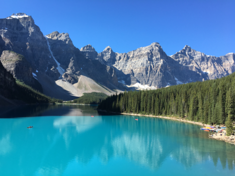 Canada - Lake moraine - Banff NP