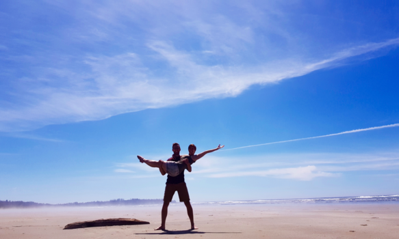 Tofino - Liefde voor Tofino Beach en elkaar !