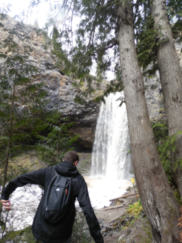 Wells Gray provincial park - Moul falls