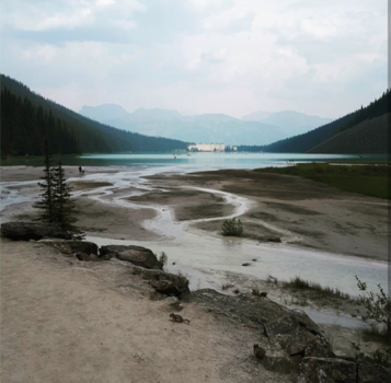 Lake Louise - Edge of the lake