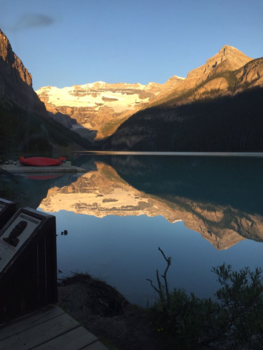 Banff National Park - The beauty of Lake Louise in the early morning