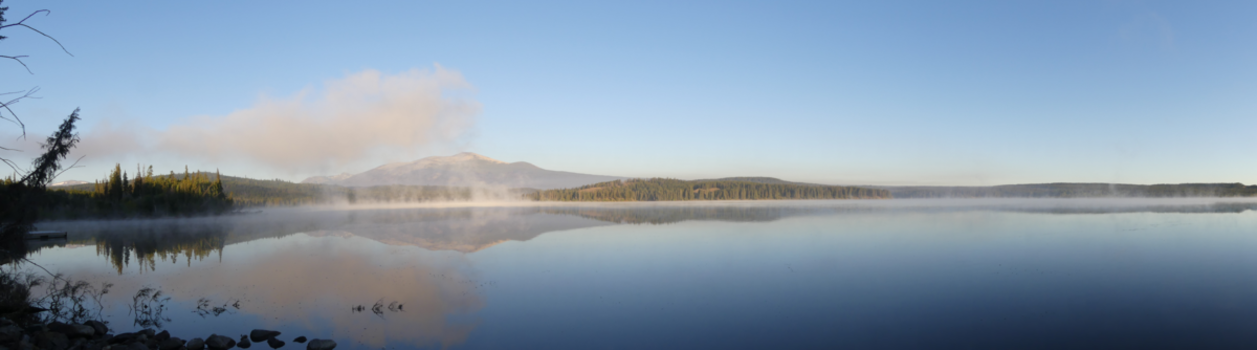Canada - Clearwater Lake at dawn