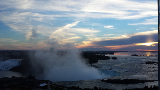 Niagara Falls - Sunrise over Niagra