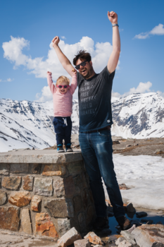 Jasper National Park - On top of the mountain