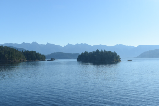 Canada - Overtocht van PowellRiver naar Courtenay Vancouver Island