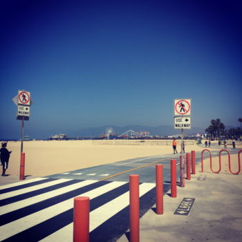 Los Angeles - A day at the beach.