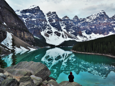 Canada - Een speciaal zicht met de doodskop in het water