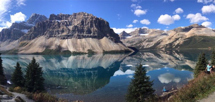 Banff National Park - Bow Lake in Banff National Park.
