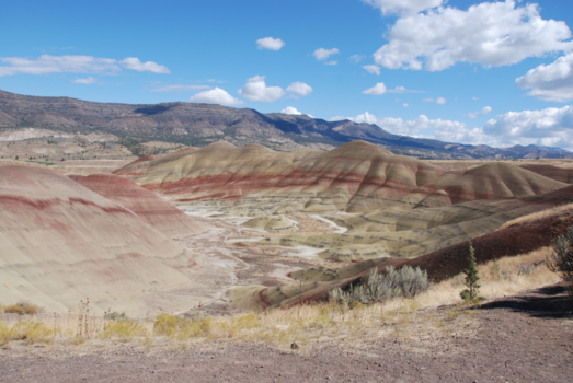 Verenigde Staten - Schilderij van miljoenen jaren oud.... painted hills