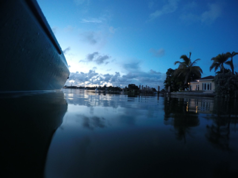Verenigde Staten - Miami Beach Sunset from Canoe
