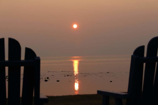 Canada - Only the sunrise and I