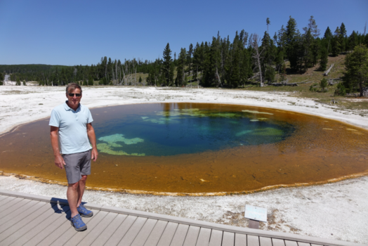 Rondreis West-Canada - Old Faithful geyser