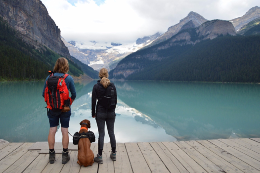 Lake Louise - Just the 3 of us