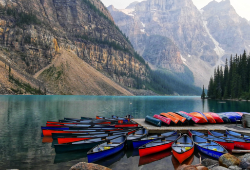 Rondreis West-Canada - Kano's bij Morraine Lake