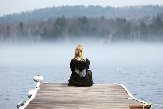Algonquin provincial park - Resting after a 6 hour hike