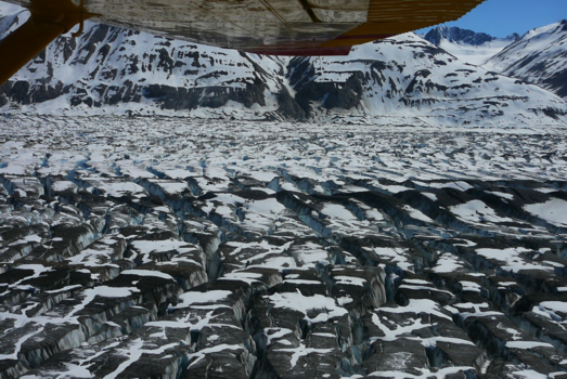 Canada - Rondvlucht boven Kluane Glacier in Yukon Canada
