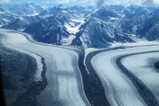 Canada - Adembenemend... rondvlucht over Kluane Glacier, Yukon Canada