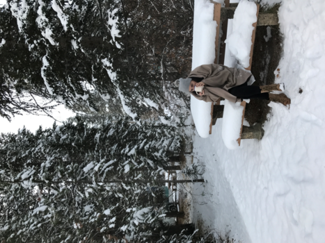 Rondreis West-Canada - Coffee in the snow