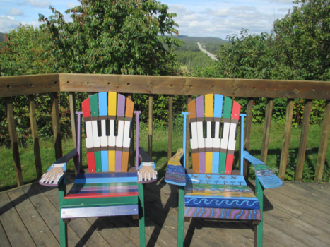 Canada - Swinging Chairs Wawa Ontario