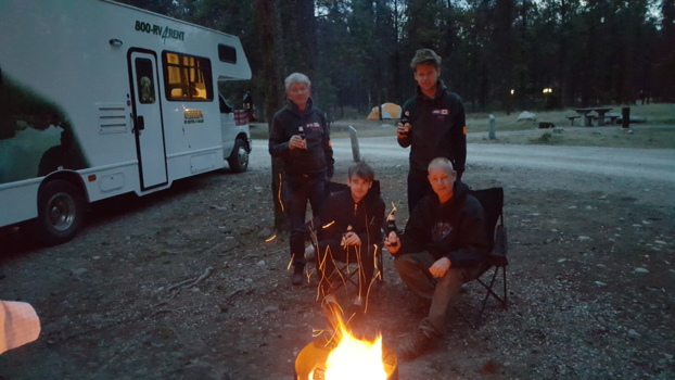 Lake Peyto - Mijn mannen, het ultieme genieten