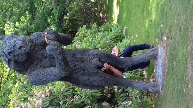 Rondreis West-Canada - Het beest heeft jeuk !! Vancouver, botanische tuin !