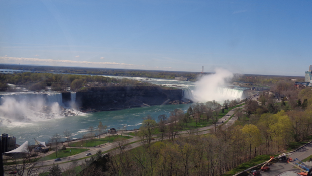 Niagara Falls - Niagara Falls vanuit hoogte