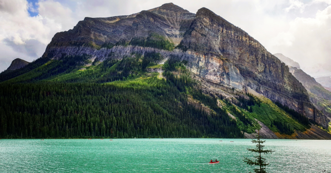 Banff National Park - Stilte voor de storm in de Canadian Rockies